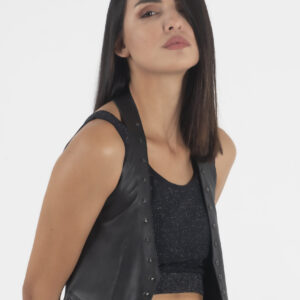 Guess Marciano Δερμάτινο Γιλέκο