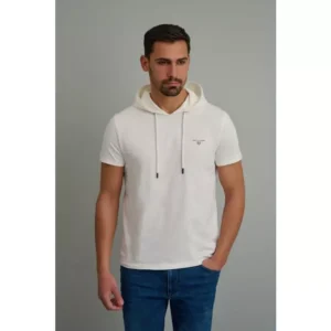 Navy & Green Μπλούζα Με Κουκούλα