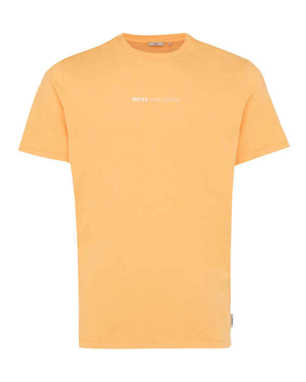 Mexx T-Shirt Πορτικαλί Με  Λαιμόκοψη - Image 4