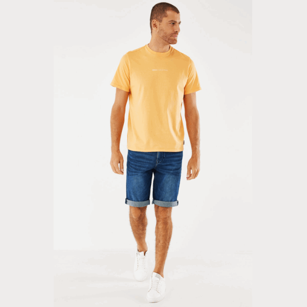 Mexx T-Shirt Πορτικαλί Με  Λαιμόκοψη - Image 2