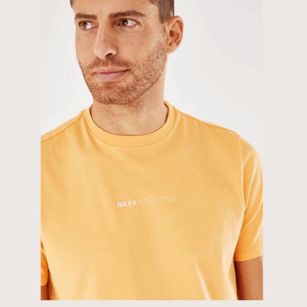 Mexx T-Shirt Πορτικαλί Με  Λαιμόκοψη - Image 3