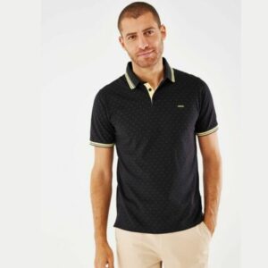 Mexx Μαύρο κοντομάνικο  Pique Polo