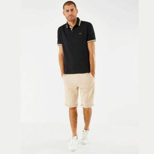 Mexx Μαύρο κοντομάνικο  Pique Polo - Image 2