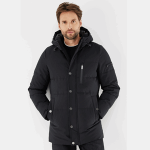 Mexx Fashion Ανδρικό Χειμωνιάτικο Μπουφάν Παρκά Μαύρο