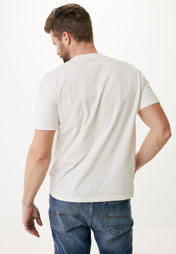 Mexx T-Shirt με Κοντό Μανίκι Off White - Image 4
