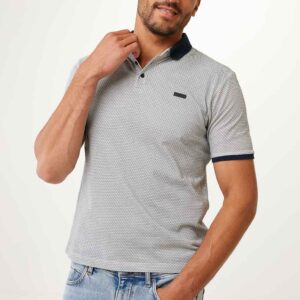 Mexx Μπλούζα Polo Off White