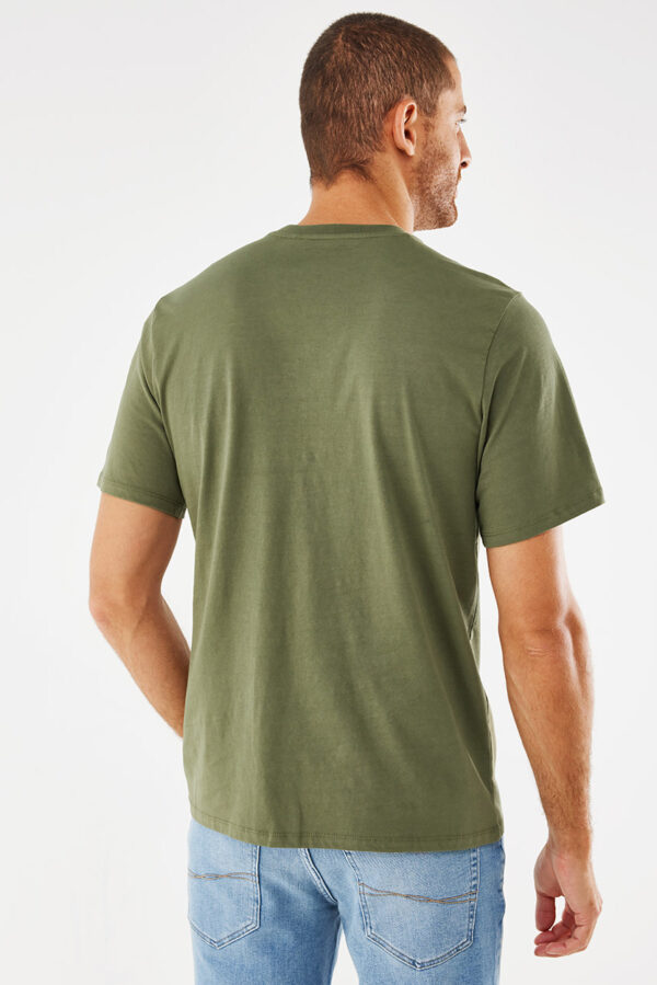 Mexx Fashion T-Shirt Χακί με Στάμπα - Image 6