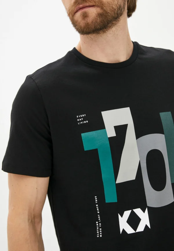 Mexx T-Shirt Μαύρο με Στάμπα - Image 3