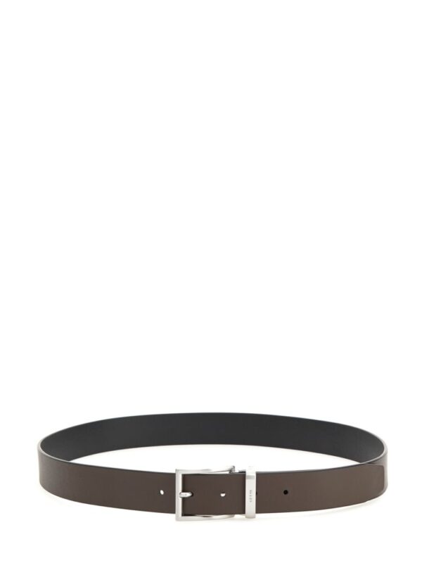 Guess BM7657LEA35 Ανδρική Ζώνη Διπλής Όψης Black/Brown - Image 4