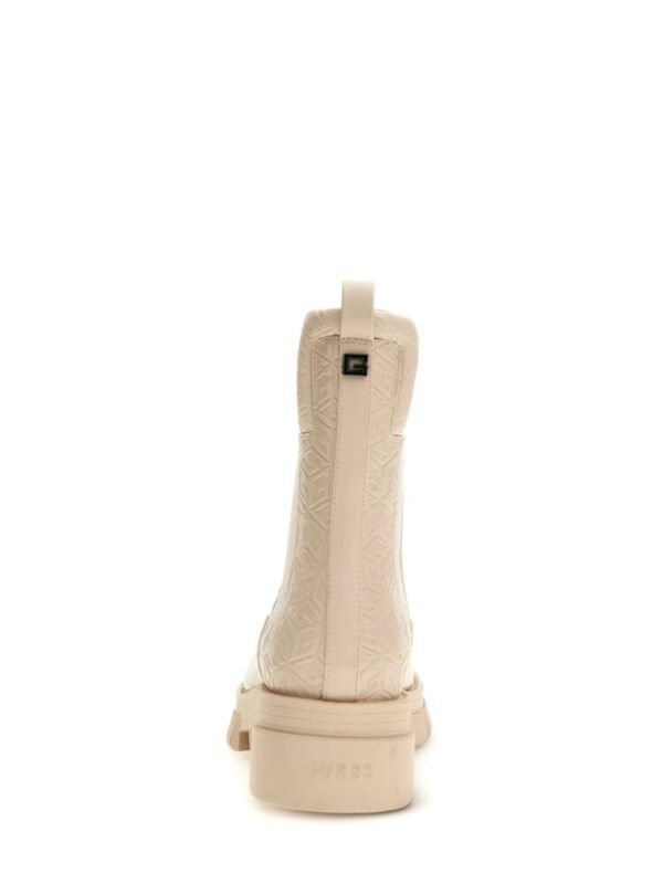Guess Madla3 Mποτάκι Cream - Image 3
