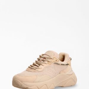 Guess Sneakers Xαμηλό 'MICOLA' Μπεζ Σκούρο