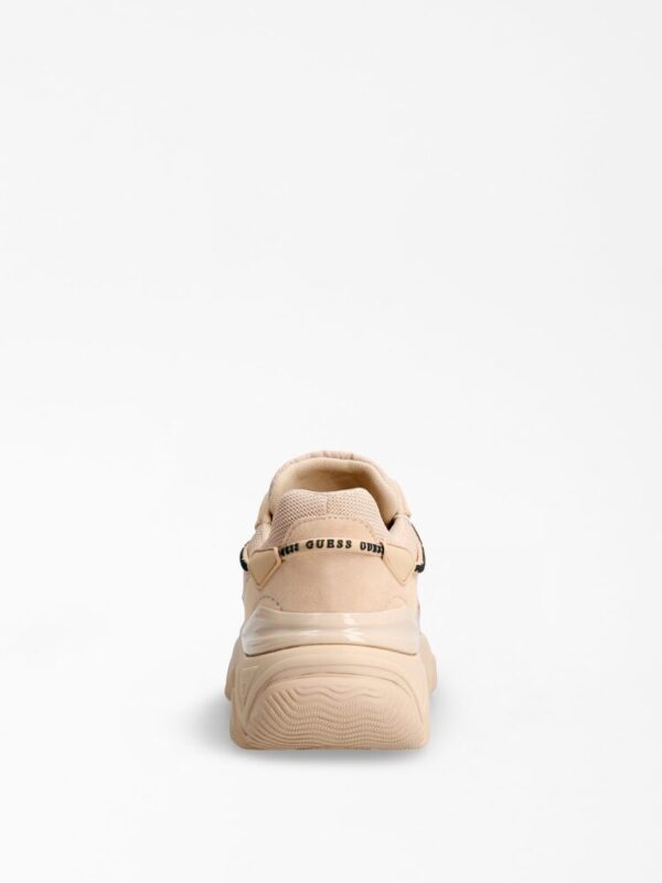 Guess Sneakers Xαμηλό 'MICOLA' Μπεζ Σκούρο - Image 3