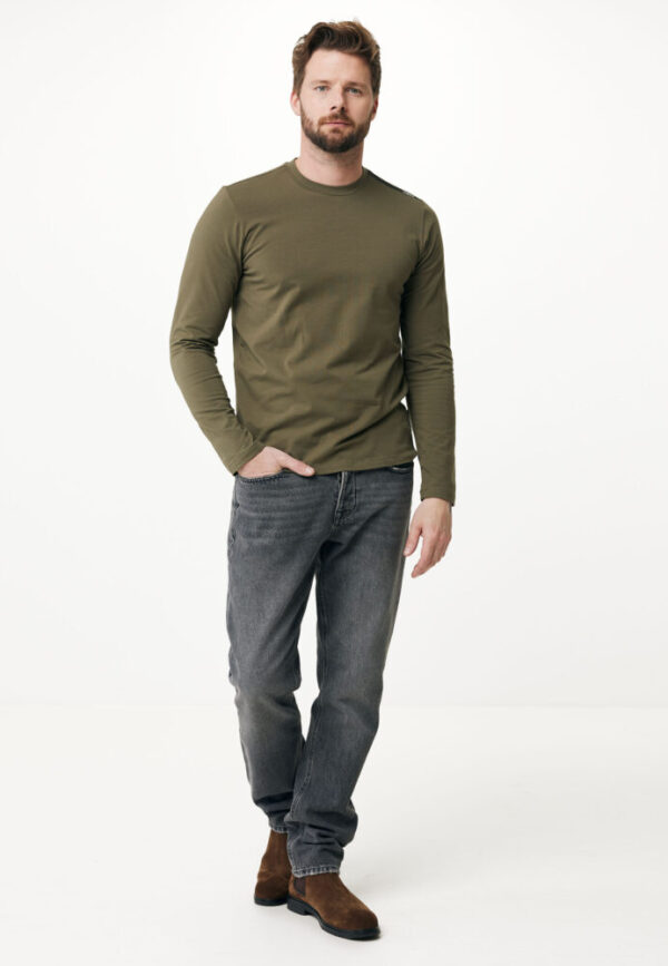 Mexx Μακρυμάνικο T-Shirt Μπλουζάκι Λαδί - Image 4