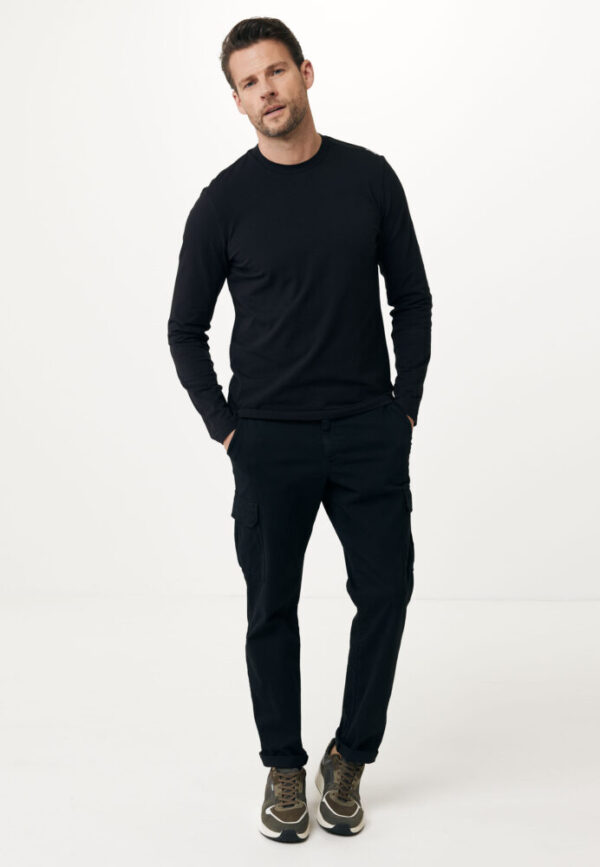 Mexx Μακρυμάνικο T-Shirt Μπλουζάκι Mαύρο - Image 4