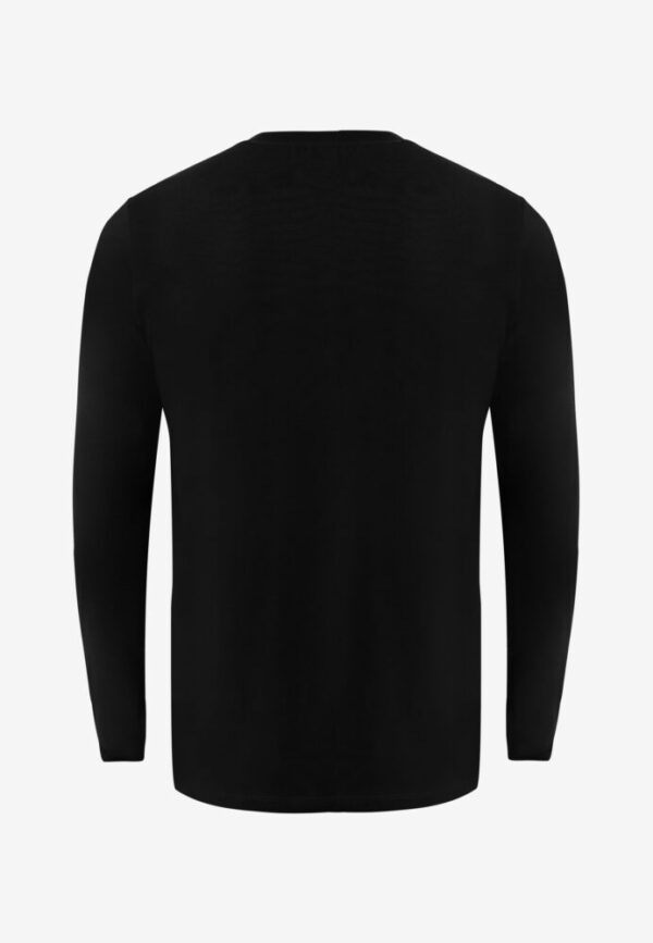 Mexx Μακρυμάνικο T-Shirt Μπλουζάκι Mαύρο - Image 6