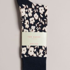 Ted Baker Κάλτσες Ανδρικές Mπλέ Σκούρο Floral
