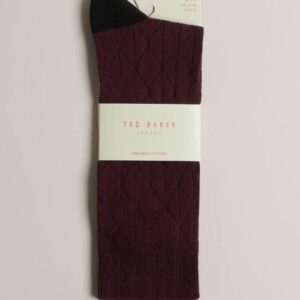 Ted Baker Κάλτσες Ανδρικές Μπορντό