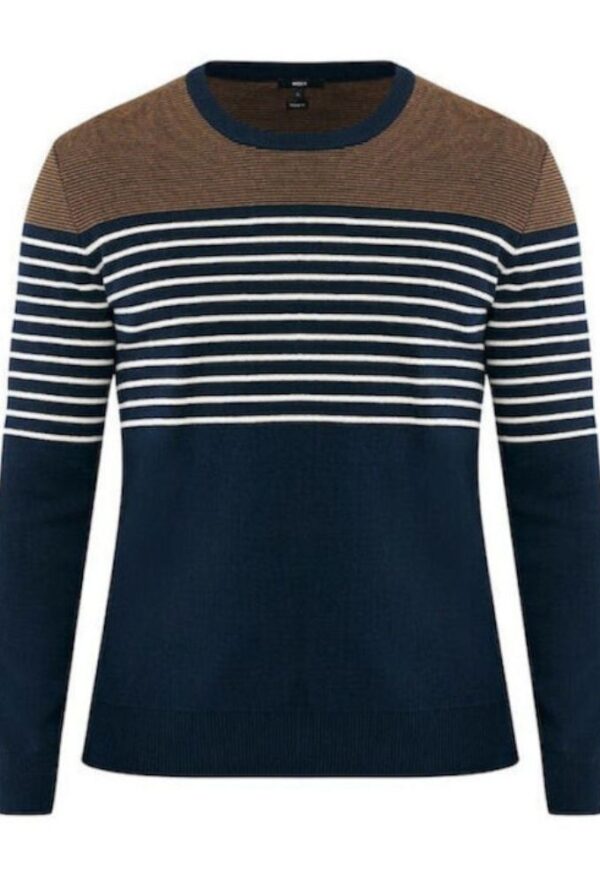 Mexx Fashion Ανδρικό Πουλόβερ Navy Μπλέ - Image 5