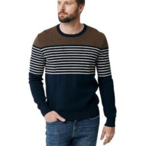 Mexx Fashion Ανδρικό Πουλόβερ Navy Μπλέ