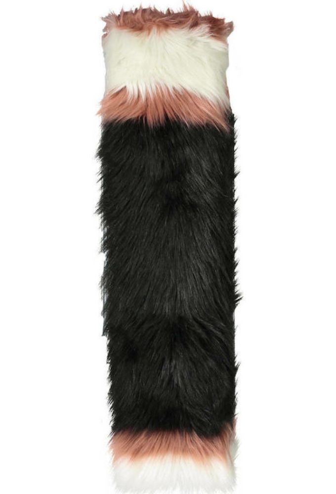 Liu Jo Γυναικείο Γούνινο Κασκόλ Μαύρο - Image 2