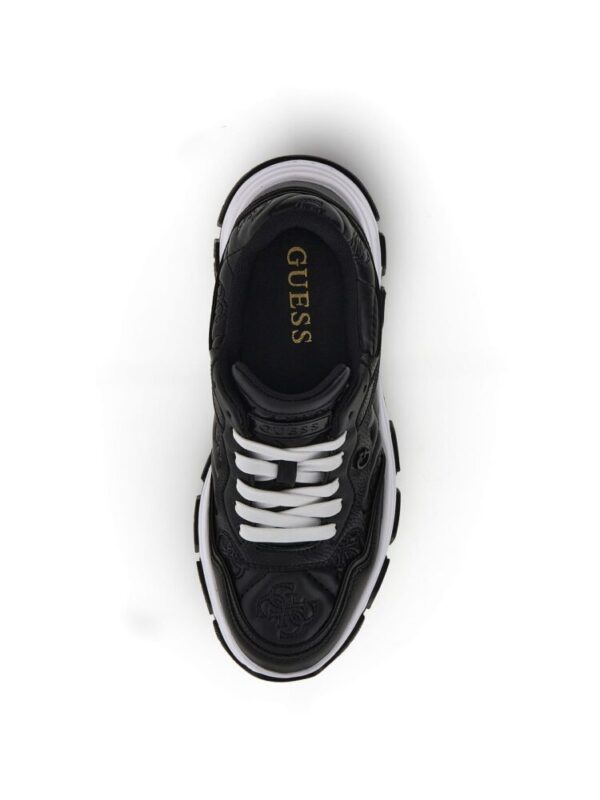 Guess Γυναικεία Chunky Sneakers Μαύρα - Image 5