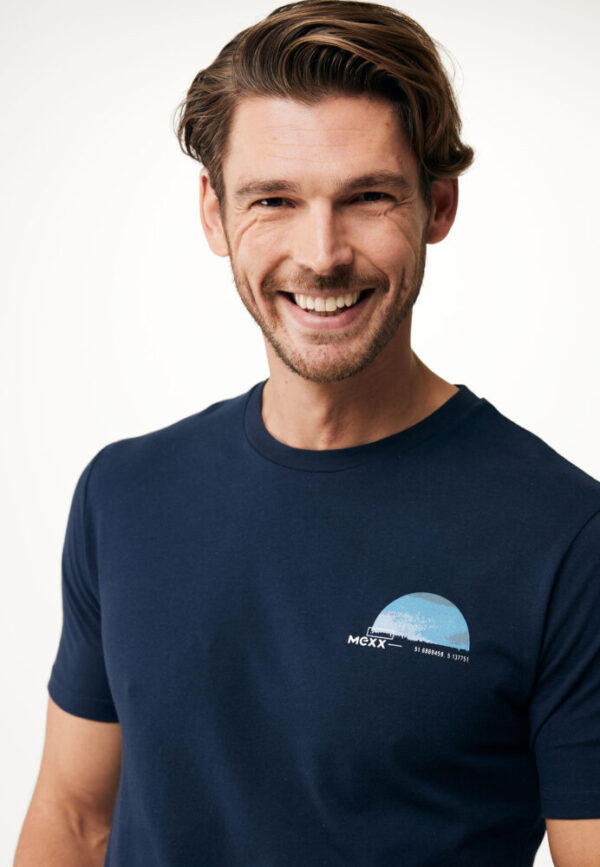 Mexx Fashion Ανδρικό T-shirt Κοντομάνικο Mπλέ Σκούρο - Image 2
