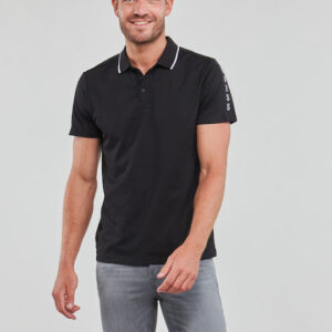 Guess Ανδρικό T-shirt Polo Μαύρο