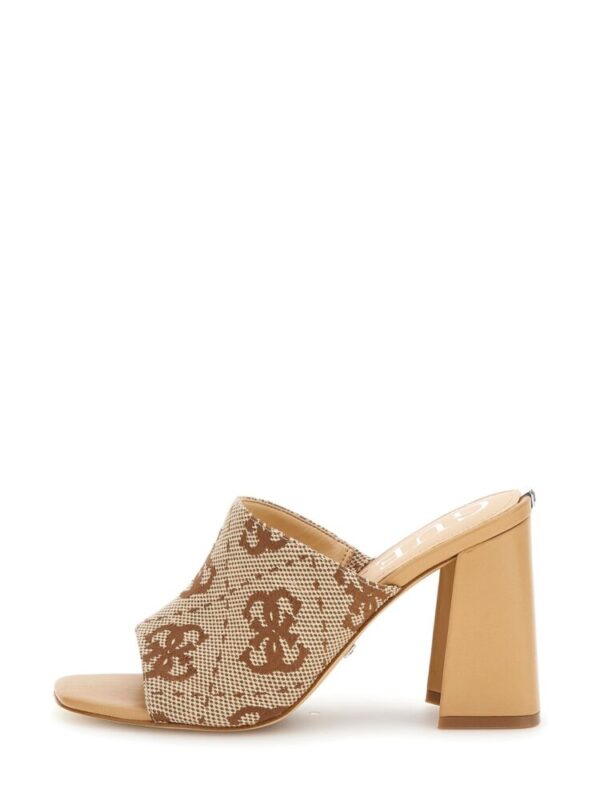 Guess Mules με Τακούνι σε Μπεζ Χρώμα - Image 2