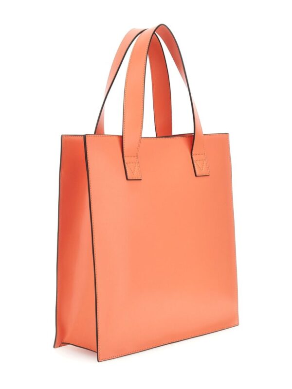 Guess Γυναικεία Shopper Τσάντα Ώμου Πορτοκαλί - Image 2