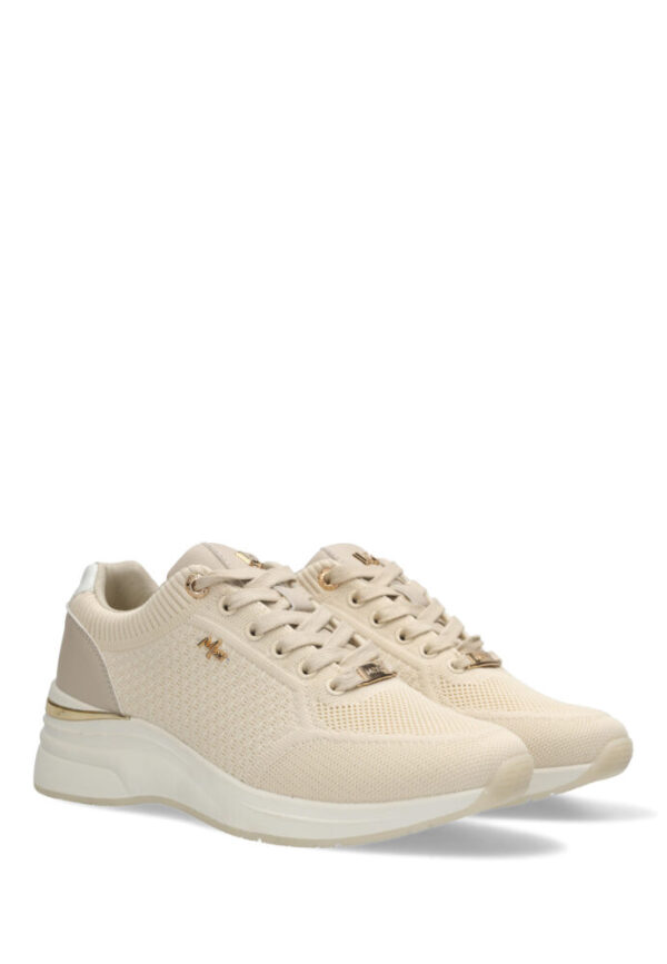 Mexx Γυναικείο Sneaker Nena Σκούρο Μπεζ - Image 4