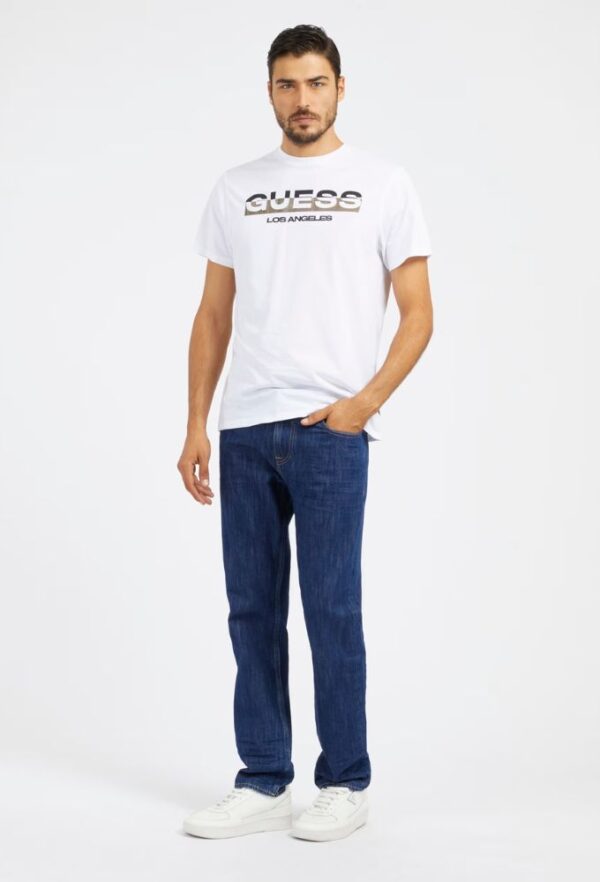 Guess Ανδρικό Χαμηλόμεσο Τζιν Παντελόνι Slim Mπλέ - Image 4