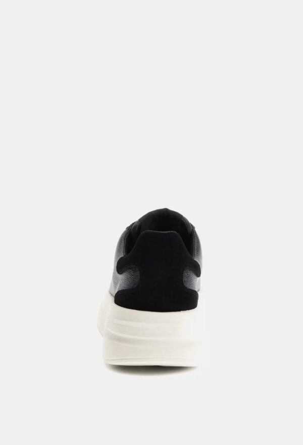 Guess Ανδρικά Sneakers Elba Μαύρα με Λογότυπο 4g - Image 4