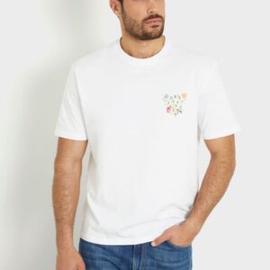 Guess Ανδρικό T-shirt Κοντομάνικο Λευκό