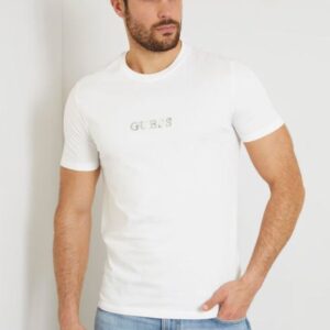 Guess Ανδρικό T-shirt Κοντομάνικο Λευκό