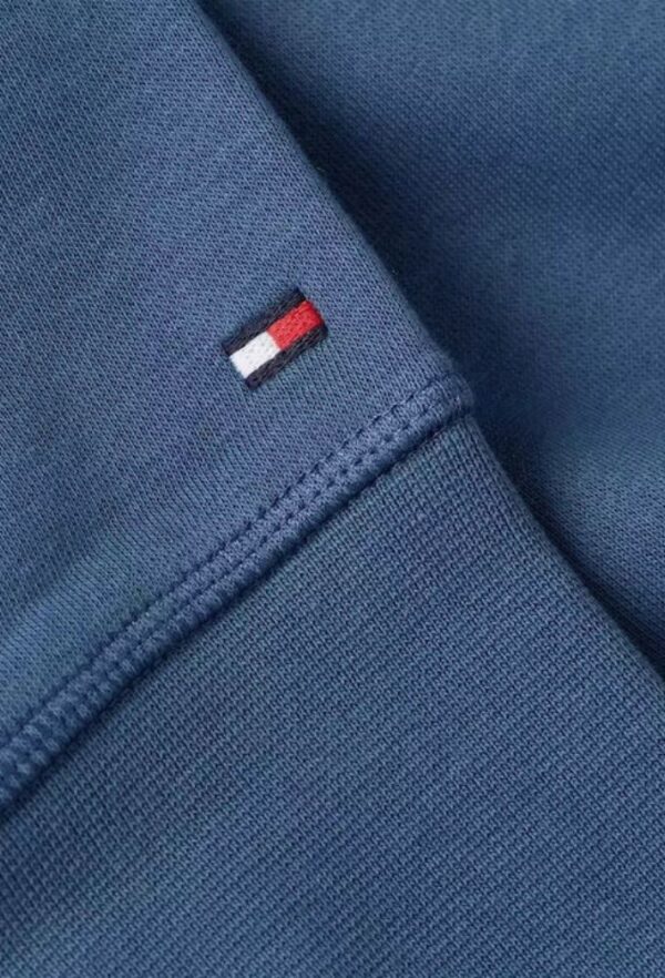 Tommy Hilfiger Ανδρικό Φούτερ με Κουκούλα και Τσέπες Μπλε - Image 3
