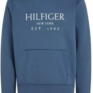 Tommy Hilfiger Ανδρικό Φούτερ με Κουκούλα και Τσέπες Μπλε