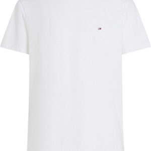 Tommy Hilfiger Ανδρικό Λευκό  T- Shirt Με Λαιμόκοψη