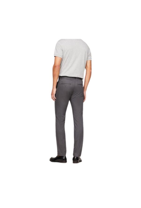 Tommy Hilfiger Ανδρικό Παντελόνι Chino Ελαστικό Γκρι - Image 3