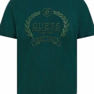Guess Ανδρικό T-shirt Κοντομάνικο Πράσινο