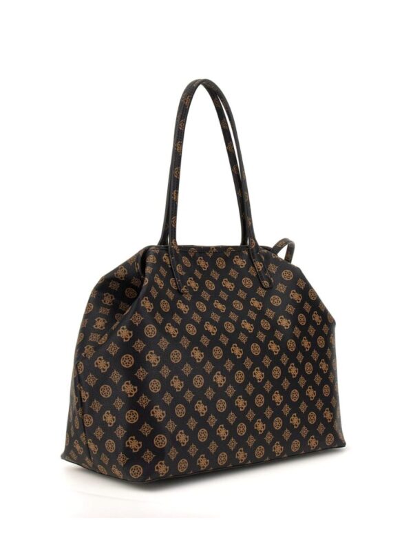 Guess Γυναικεία Τσάντα Shopper Ώμου Καφέ - Image 2