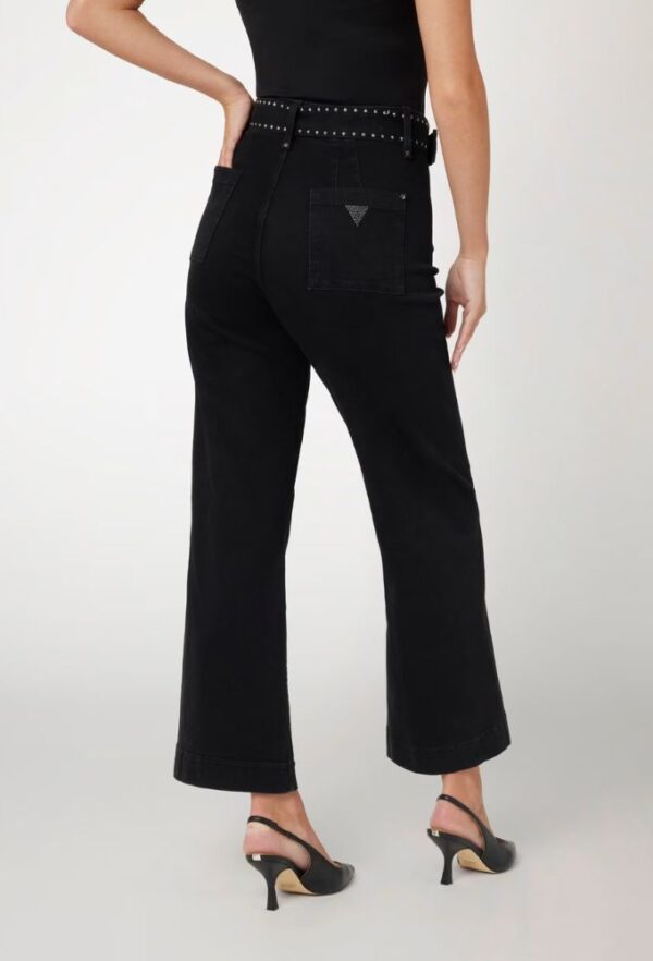 Guess Dakota Γυναικείο Jean Παντελόνι Μαύρο - Image 2