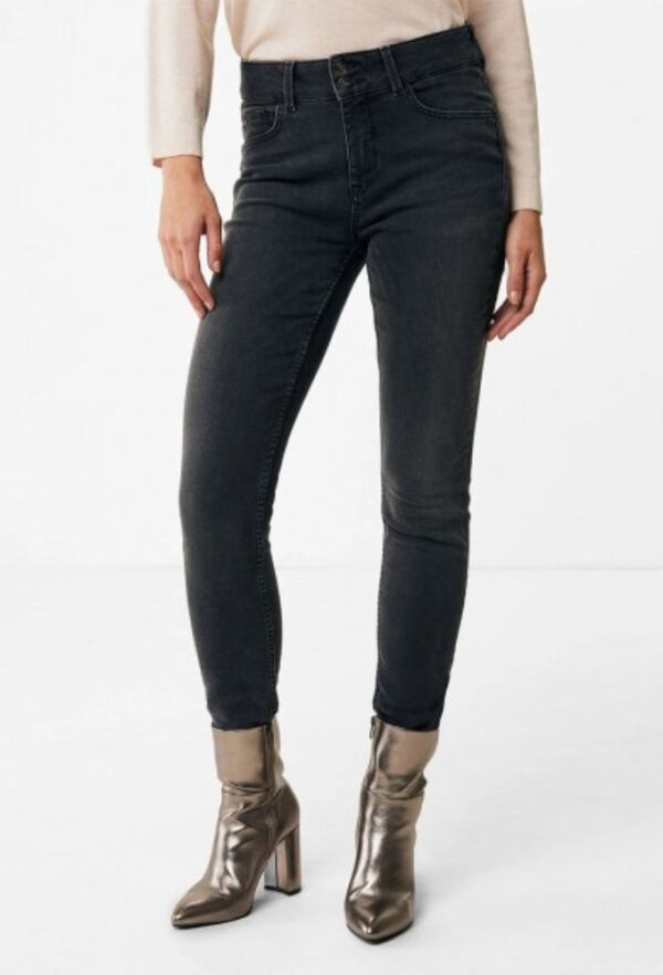 Mexx Γυναικείο Παντελόνι Denim Slim Fit Γκρί