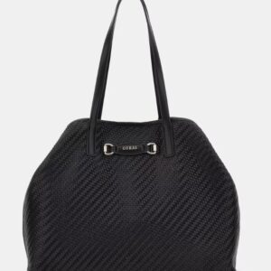Guess Τσάντα Ώμου Shopper Μαύρη Vikky