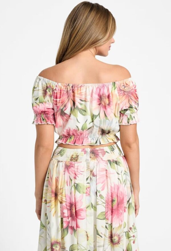 Guess Έξωμο Τοπ με Floral Τύπωμα - Image 2