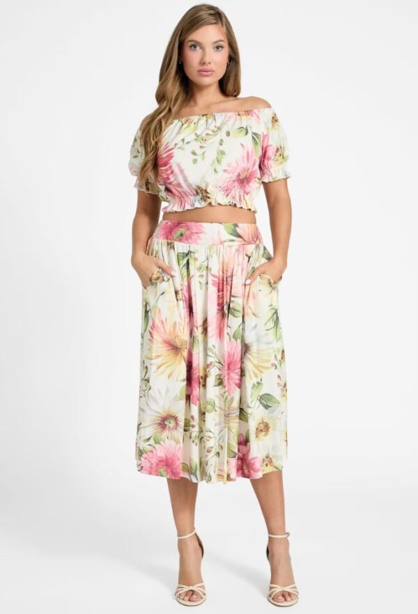 Guess Έξωμο Τοπ με Floral Τύπωμα - Image 3
