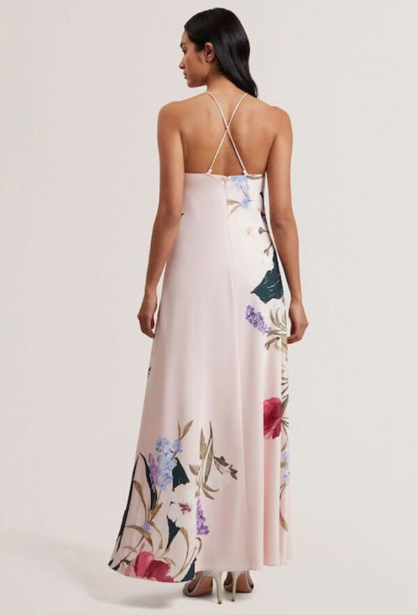 Ted Baker Maxi Φόρεμα για Γάμο / Βάπτιση Ροζ Floral - Image 2