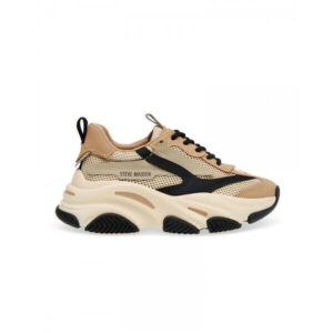 Steve Madden Γυναικεία Sneakers Xακί-Μπεζ