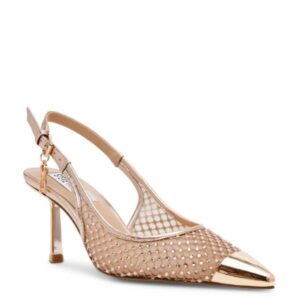Steve Madden Γόβες Ρόζ Χρυσό με Στράς