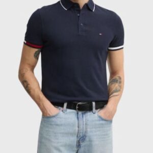 Tommy Hilfiger Polo Μπλούζα Mπλέ Σκούρο