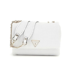 Guess Convertible Xbody Γυναικεία Τσάντα Χιαστί Λευκή